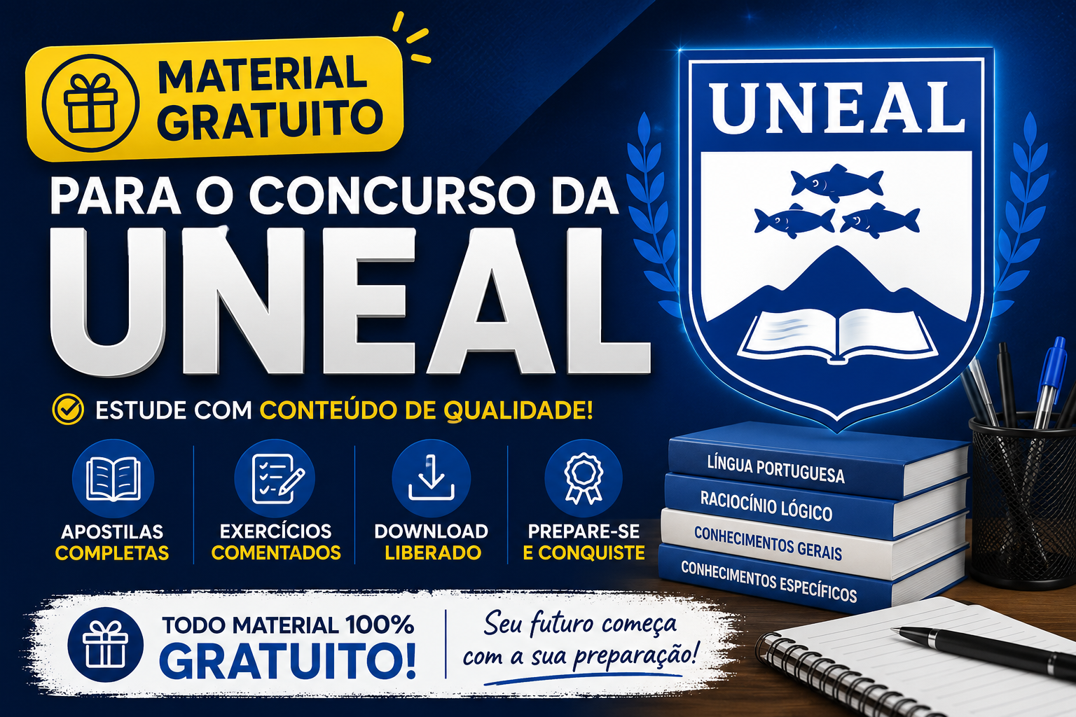 Material Gratuito Concurso UNEAL